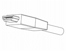 Bild HDMI-kabel (digital bild och ljud)