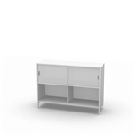 Neat 2xA4 B120 luckor uppe Plexiglas vitfrostad