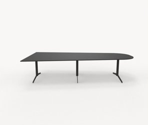 Feather konferensbord för videomöten, längd 320 cm