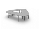 Bild 3 Flex Triangel konferensbord, 6-9 platser 320x300 cm