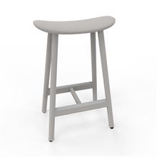 Edsbyn barstol Arc Stool ljusgrå lack Sandy Grey