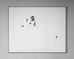 Whiteboard Wood Whiteboard med ekram