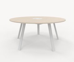 Piece runt bord Ø160 cm med kabellock Med kabellock