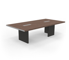 Elegante Konferensbord Elegante mötesbord lackade ben, 280x140 cm