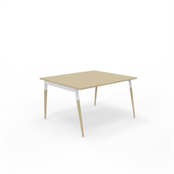 X3 bord med ekben 120x120 cm