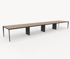 X5 Mötesbord X5 konferensbord 640x120 cm