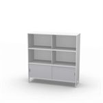 Neat 3xA4 B120 luckor nere Ljusgrå