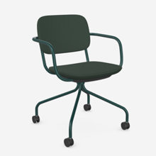 Normo med armstöd Mörkgrön, Cura mörkgön