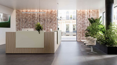 Ett modernt väntrum