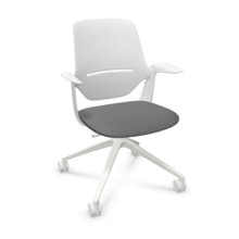 Trillo konferensstol Ljusgrå rygg + Grå sits