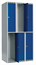 Bild 2 Skåp delad dörr, 2 fack i höjd, B900