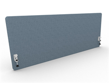 Bordsskärm Silent Express Bredd 160 cm Blå