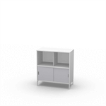 Neat 2xA4 B80 luckor nere Ljusgrå