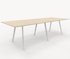 V-Choice högt konferensbord, höjd 90 cm, längd 320 cm 320 cm