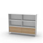 Neat 3xA4 B160 luckor nere Ek natur