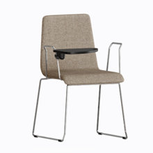 Utbildningsstolar Zaira stol med skrivskiva