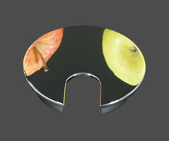 Kabelgenomföring Zink matt Krom