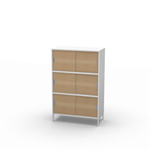 Neat 3xA4 B80 stängd Ek natur