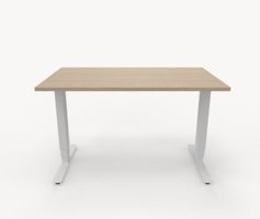 Opus Choice skrivbord Rektangulära bord, djup 80 cm
