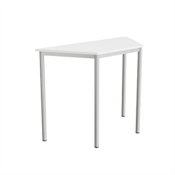 Trapetsbord Tranås vit, Längd 120 cm, Höjd 90 cm