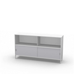 Neat 2xA4 B160 luckor nere Ljusgrå