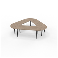 Quadrio Flex Flex Triangel konferensbord, 6-9 platser 320x300 cm