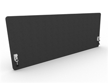 Bordsskärm Silent Express Bredd 160 cm Mörkgrå