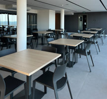 Lunch- & Cafébord Quadrio T02 Lunchbord