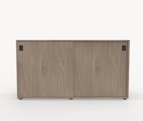 Quadrio Skjutdörrsskåp Låg, Bredd 160 x höjd 88 cm