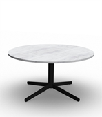 Soffbord i marmor Ø90 cm