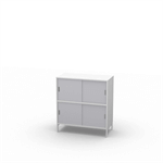 Neat 2xA4 B80 stängd Ljusgrå