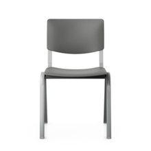 HÅG Celi 9100, stapelbar Sits: Grå, Stativ: Silver