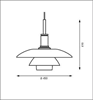 Bild 2 PH 4½-4 Glas Pendel