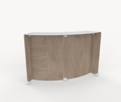 Reception glas Liten rund receptionsdisk