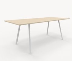 V-Choice högt konferensbord, höjd 90 cm, Längd 240 cm 240 cm