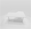 Bild 2 Höj & sänkbart hörnskrivbord vänster 160x120 cm