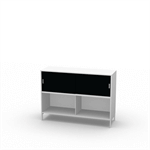 Neat 2xA4 B120 luckor uppe Svart 