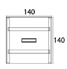 Bild 2 X7 bord 140x140 cm