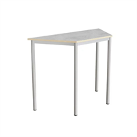 Trapetsbord Trapetsbord Tranås ljusgrå linoleum, L120 cm, H90 cm