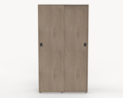 Quadrio Skjutdörrsskåp Quadrio Skjutdörrsskåp Hög, Bredd 120 x höjd 214 cm