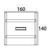 Bild 4 X7 bord 160x140 cm