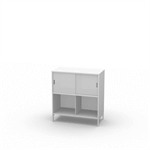 Neat 2xA4 B80 luckor uppe Plexiglas vitfrostad