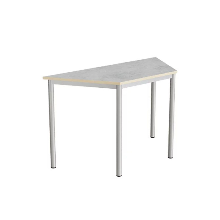 Trapetsbord Trapetsbord Tranås ljusgrå linoleum, L120 cm, H72 cm