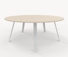 Piece Konferensbord Piece runt bord Ø180 cm, mötesbord för 10 personer