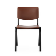 HÅG Celi 9100, stapelbar Sits: Chestnut, Stativ: Svart