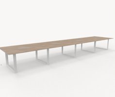 X7 Konferensbord X7 mötesbord 640x140 cm