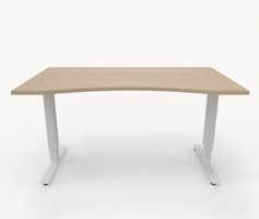 Opus Choice skrivbord Opus höj och sänkbart skrivbord med maguttag, 140x80 cm