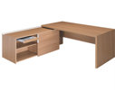 Bild 6 T45 skrivbord med sidoskåp