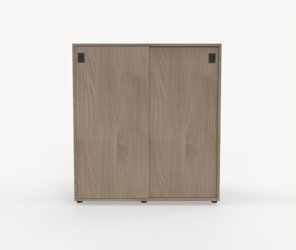 Quadrio Skjutdörrsskåp Mellan, Bredd 120 x höjd 134 cm