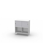 Neat 2xA4 B80 luckor uppe Ljusgrå